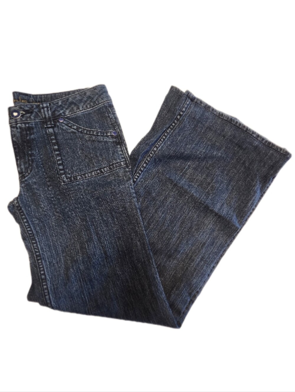 London Jean 90s Inspired 99% Cotton Wide Leg Jeans, 2
